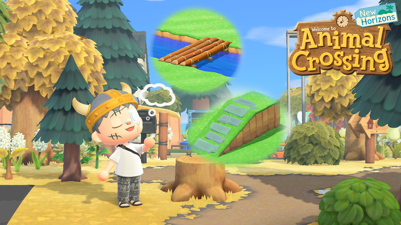 How To Build Bridges and Inclines in Animal Crossing New Horizons