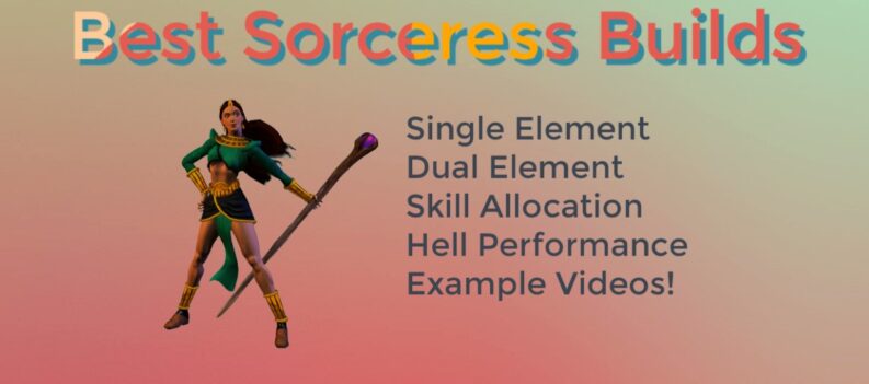 best sorceress build guide d2r
