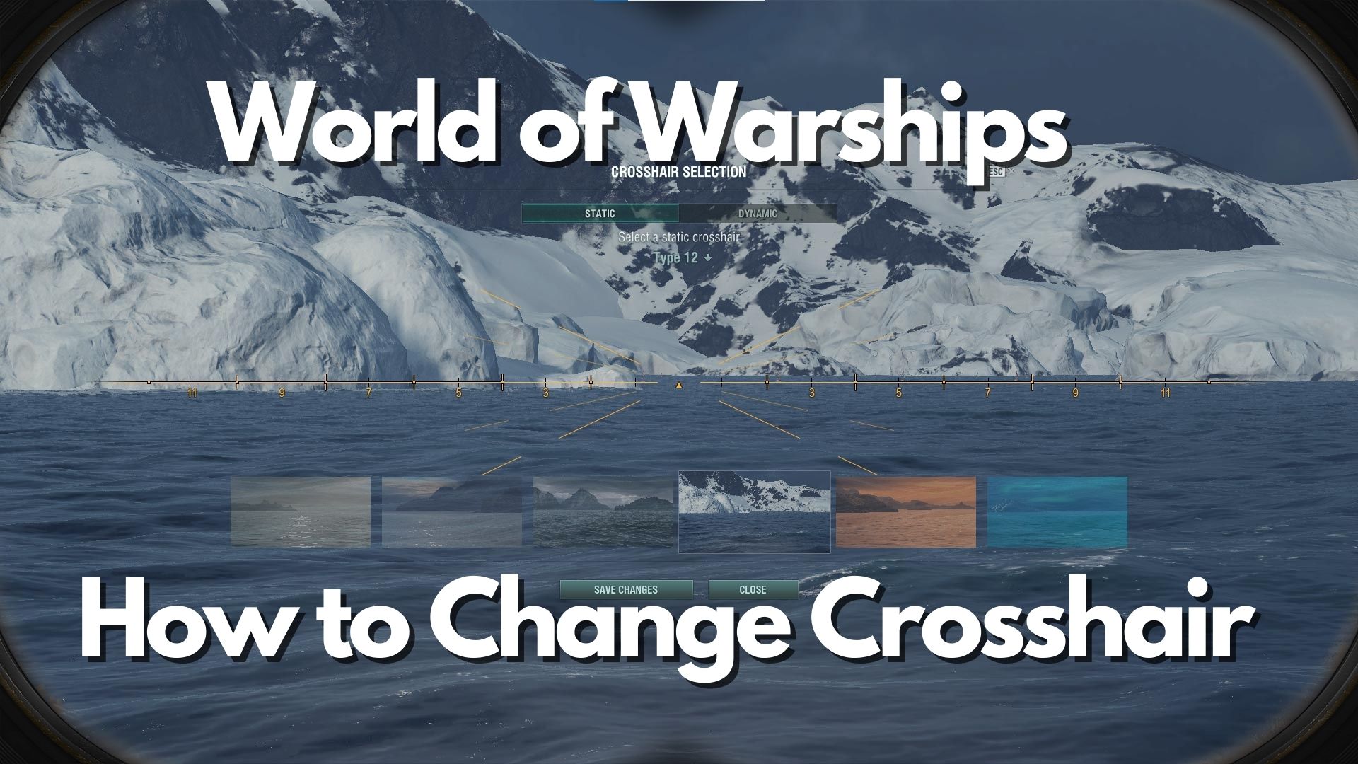 How to Change Crosshairs in World Of Warships