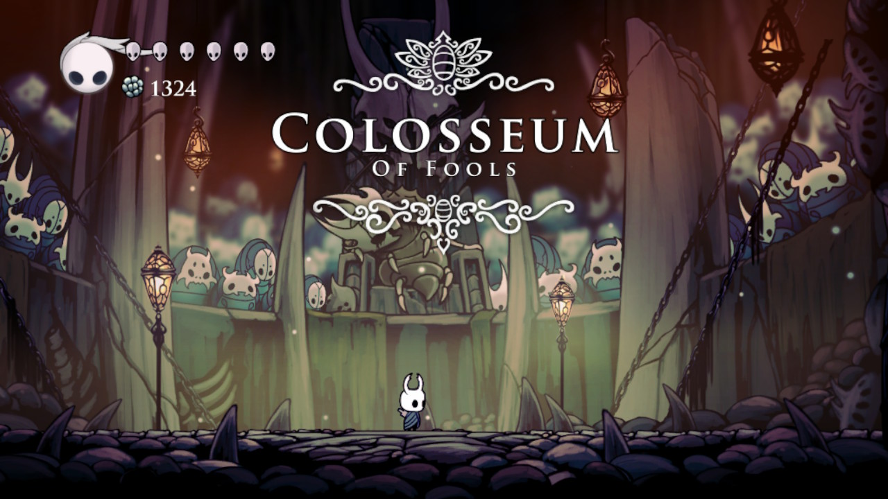 Where to Find the Colosseum of Fools in Hollow Knight