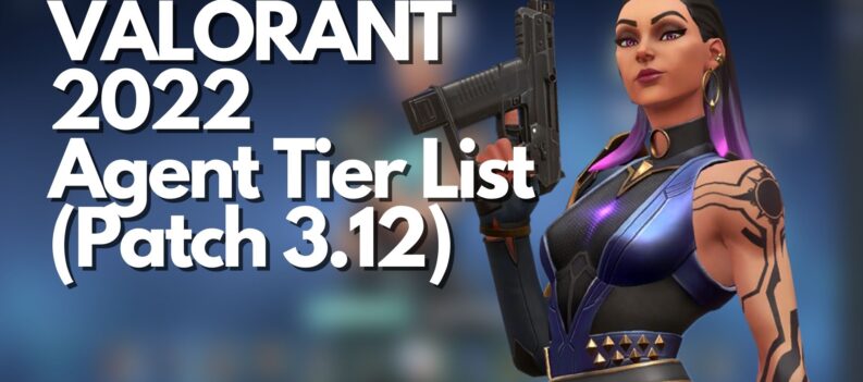 VALORANT 2022 Agent Tier List Patch 3.12