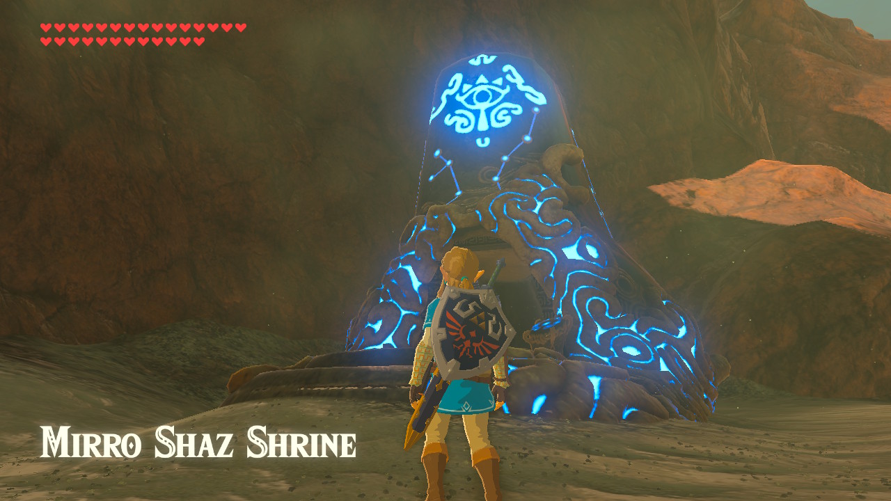 The Legend of Zelda Breath of the Wild: Mirro Shaz Shrine Guide