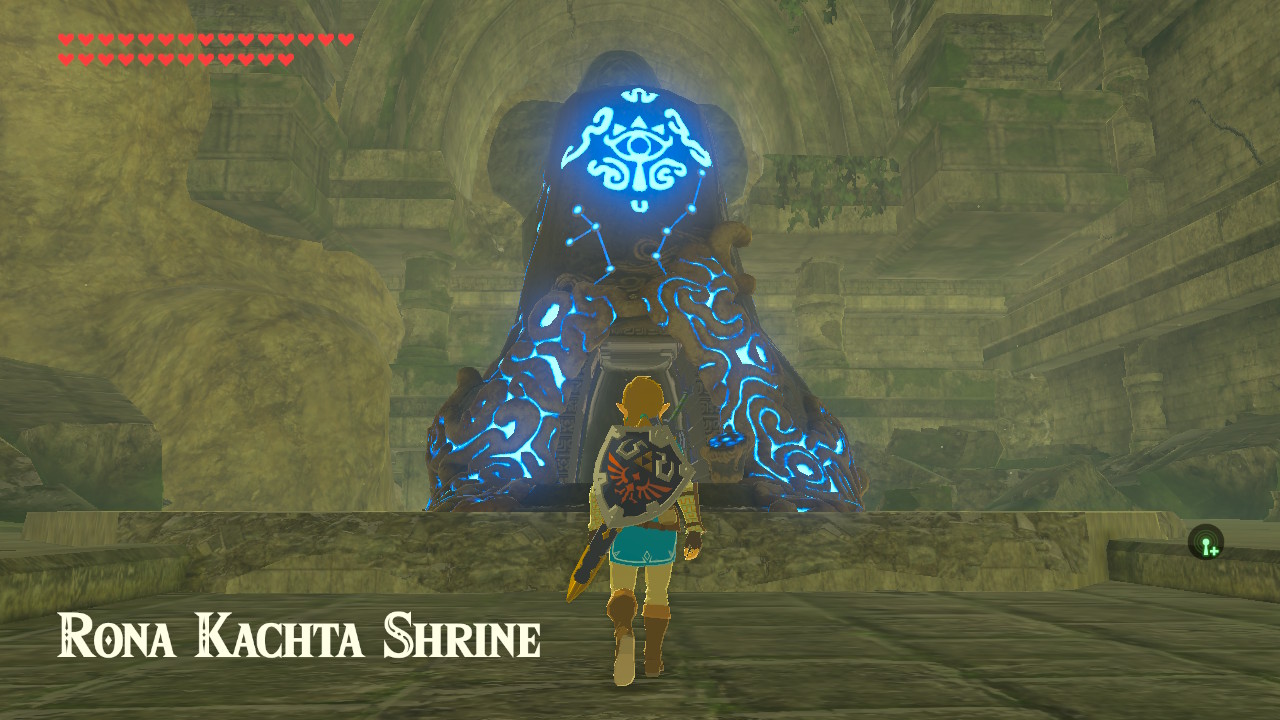 The Legend of Zelda Breath of the Wild: Rona Kachta Shrine Guide