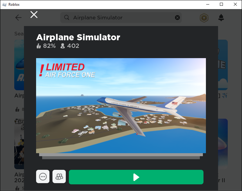 Airplane Simpulator 1