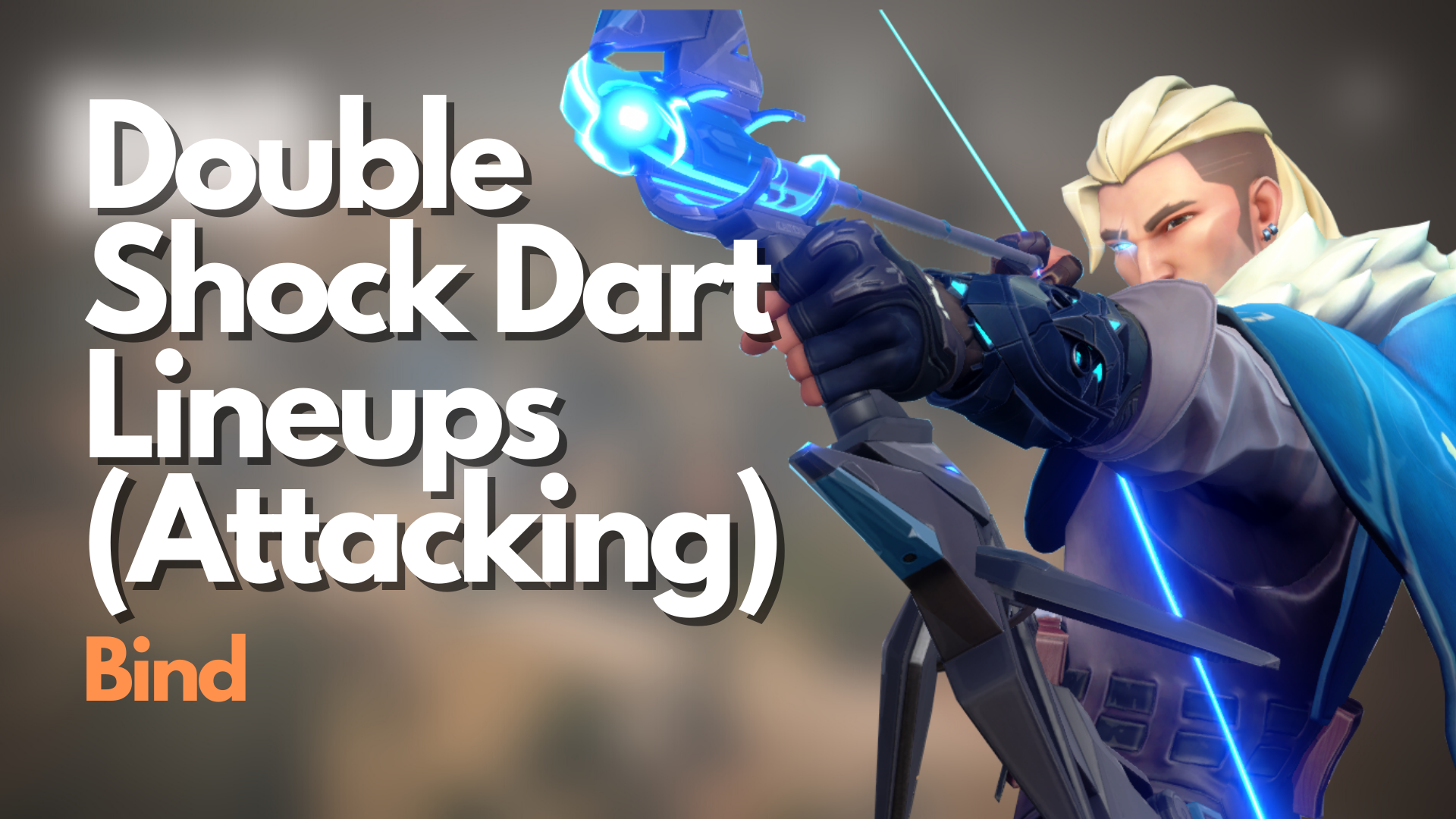 VALORANT: Sova Double Shock Dart Lineups for Bind (Attacking)