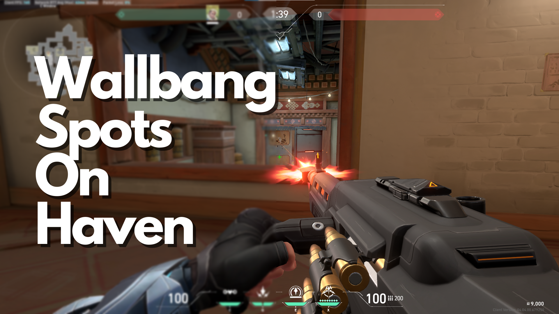 VALORANT: Wallbang Spots on Haven