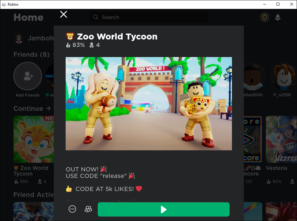 Zoo World Tycoon 1