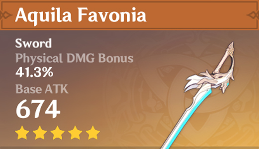 sword card aquila favonia