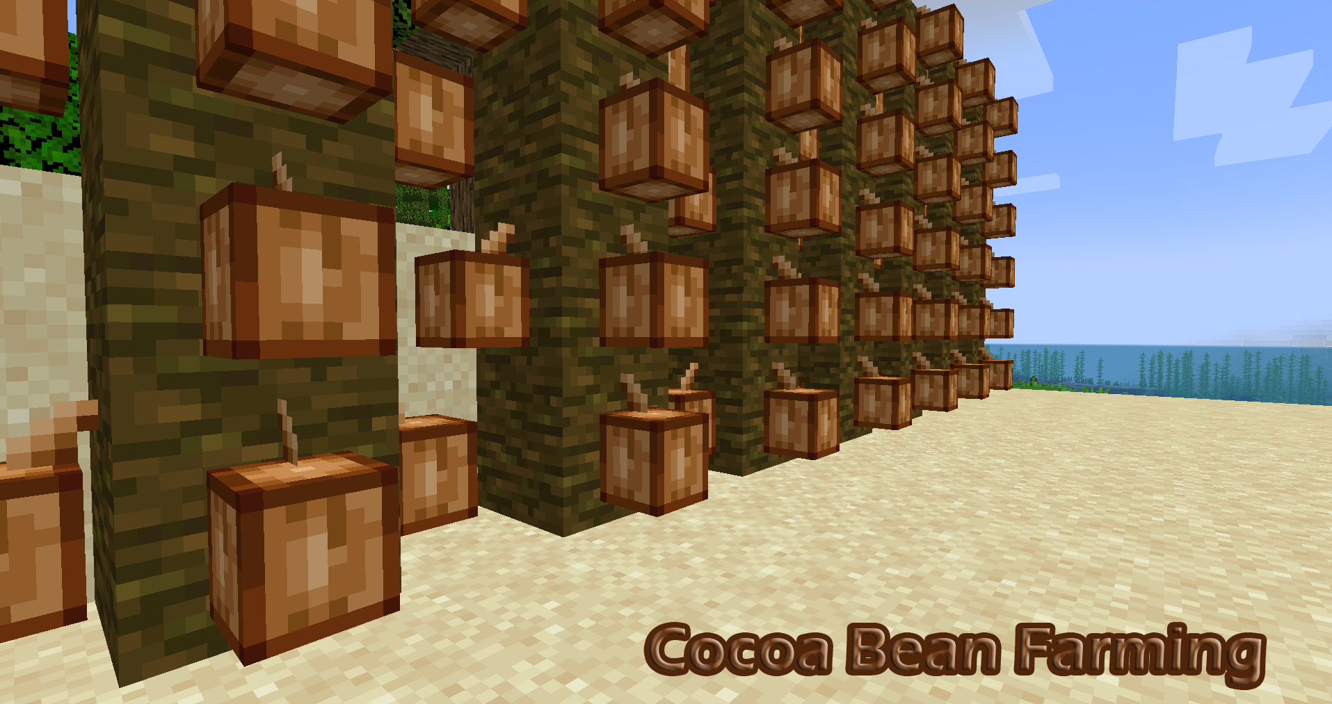How To Make A Cocoa Bean Farm in Minecraft