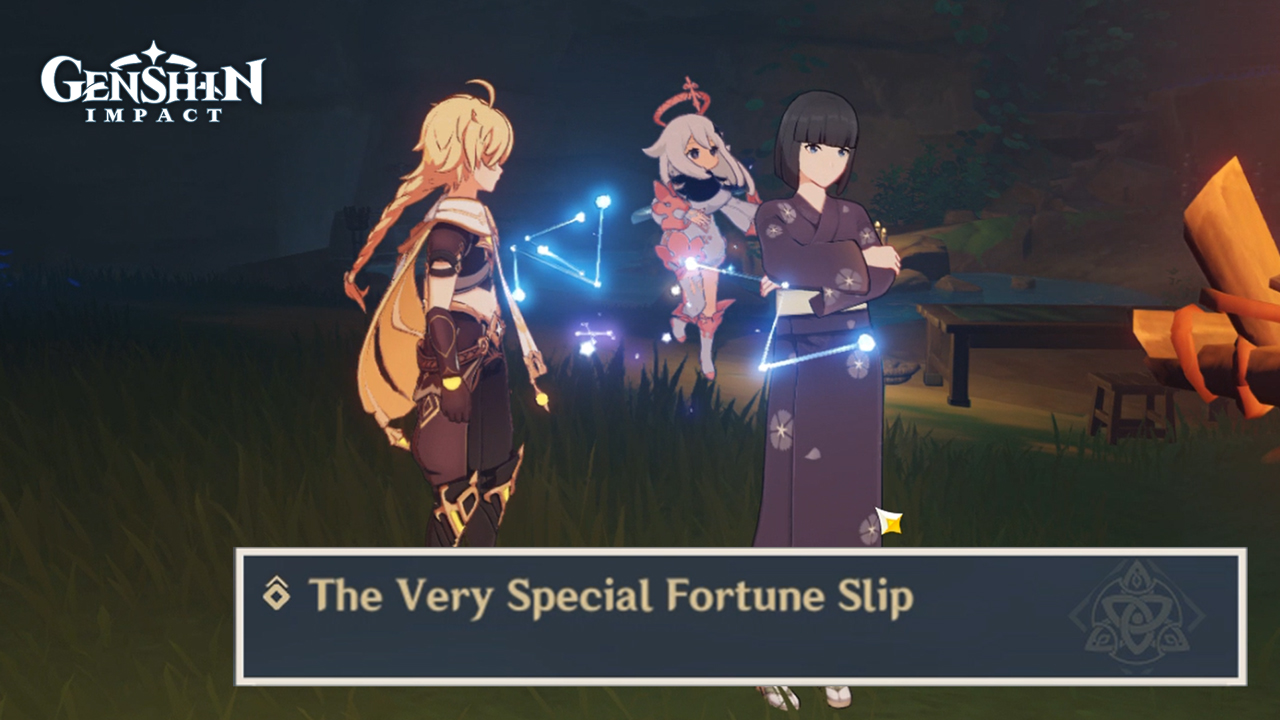 How to Unlock The Very Special Fortune Slip Quest Series in Genshin Impact