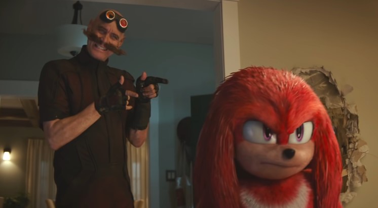 Sonic Meets Knuckles in New Clip from Sonic the Hedgehog 2