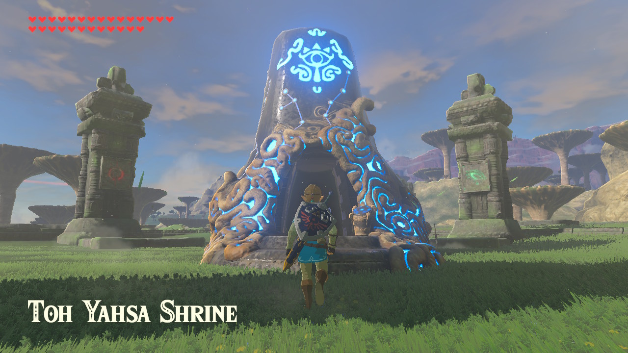 The Legend of Zelda Breath of the Wild: Toh Yahsa Shrine Guide