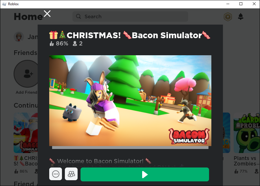 Bacon Simulator 1