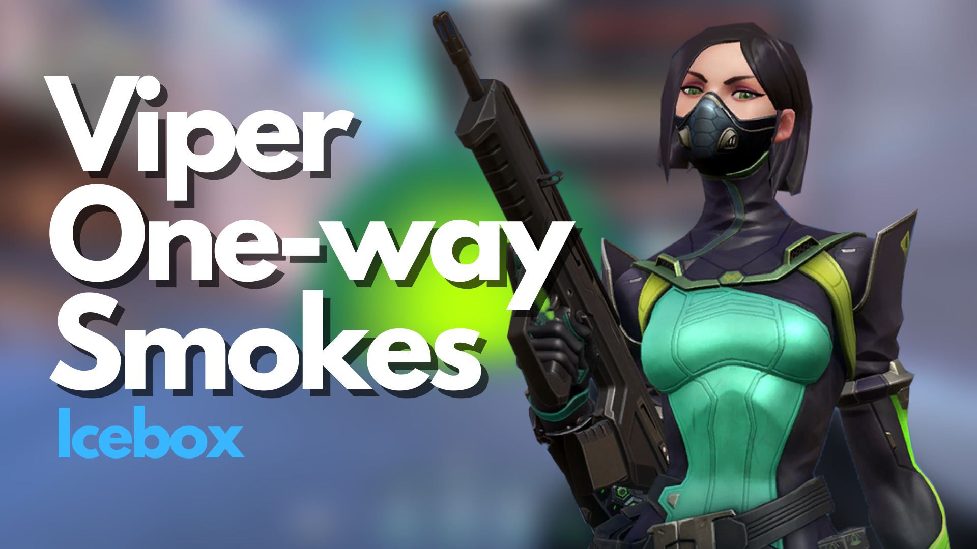 VALORANT: Viper One-way Smokes on Icebox (Defending)