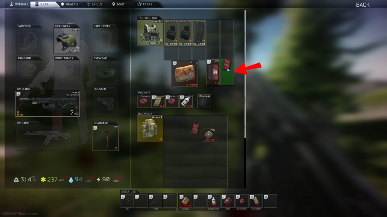 Escape From Tarkov How to Heal Heavy Bleeding Player Assist Game