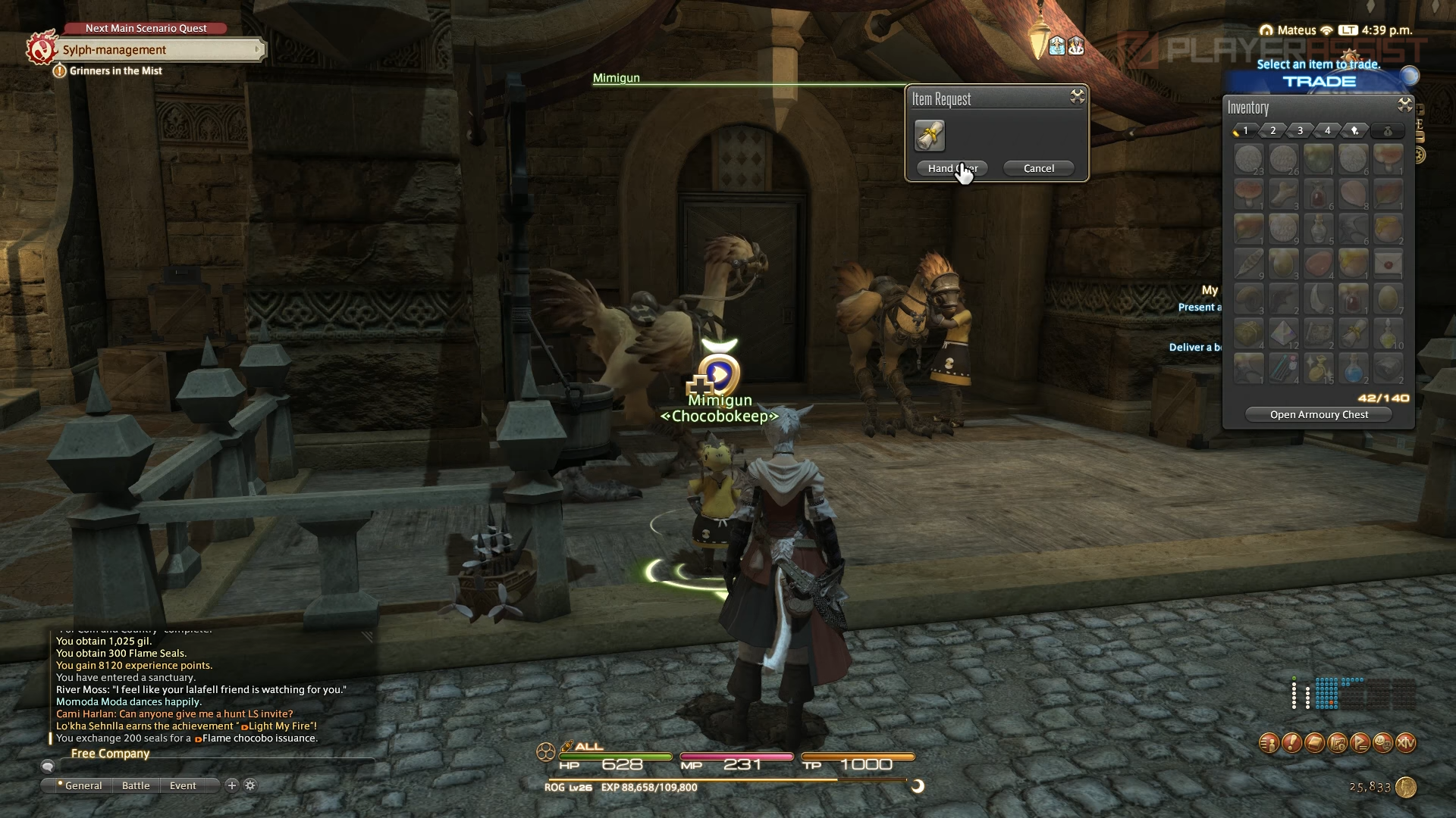 obtain the chocobo whistle