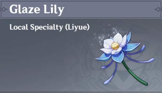 specialty glaze lily