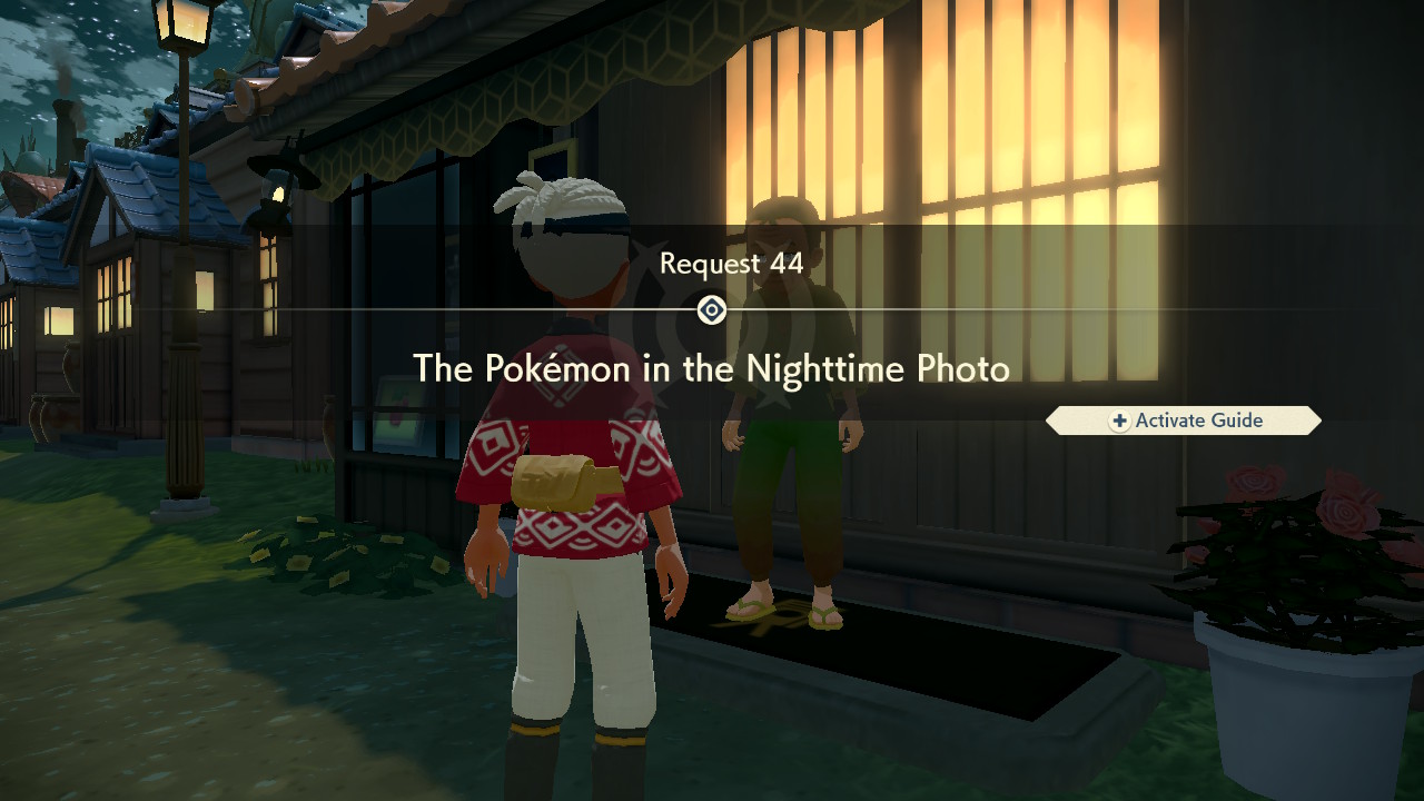 How to Complete “The Pokemon in the Nighttime Photo” Request (Request 44) in Pokemon Legends: Arceus