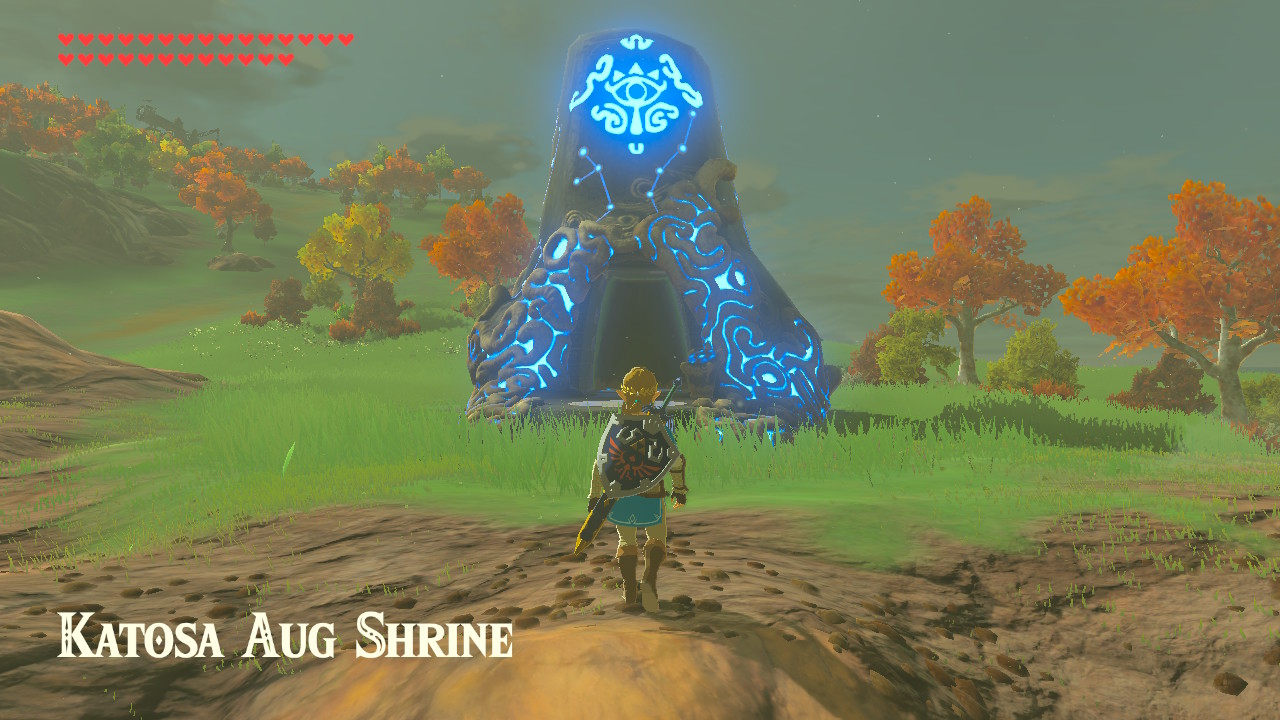 The Legend of Zelda Breath of the Wild: Katosa Aug Shrine Guide