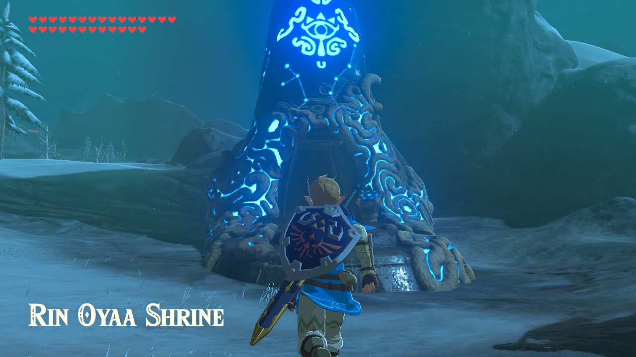 The Legend of Zelda Breath of the Wild: Rin Oyaa Shrine Guide