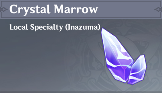 specialty crystal marrow