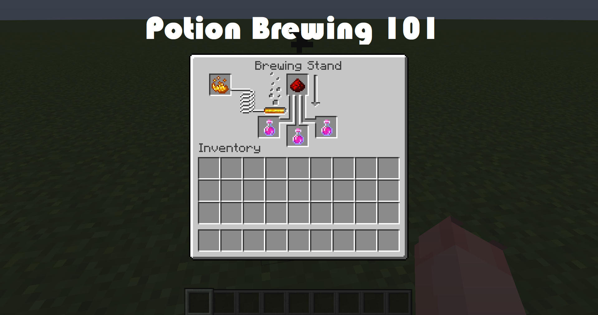 How To Brew Potions in Minecraft