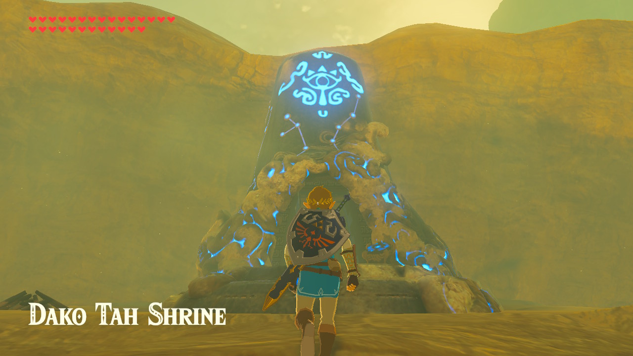 The Legend of Zelda Breath of the Wild: Dako Tah Shrine Guide