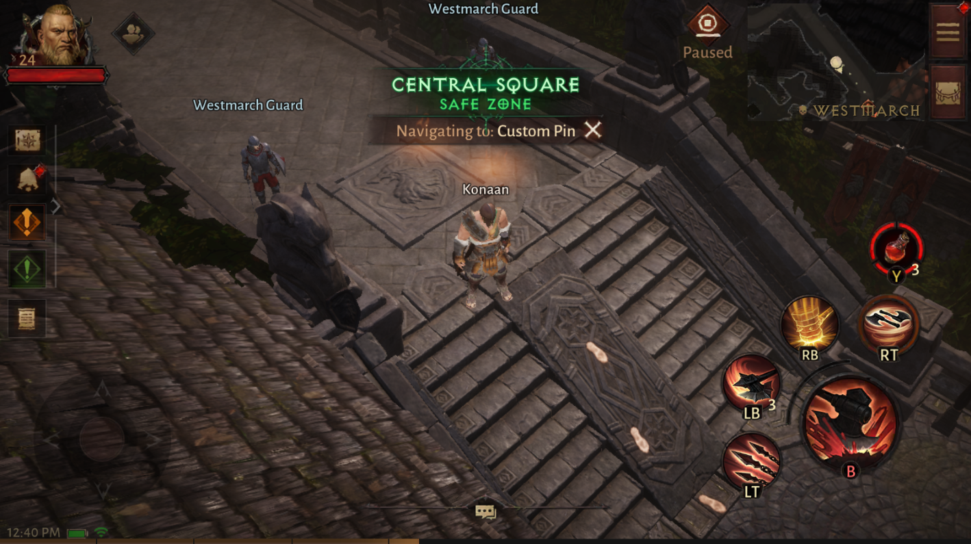 How to Use Auto Navigation in Diablo Immortal