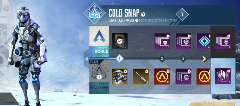 new battle pass apex legends mobile new season cold snap patch notes