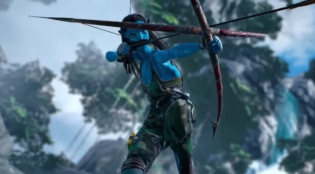 Gameplay still from Avatar: Frontiers of Pandora
