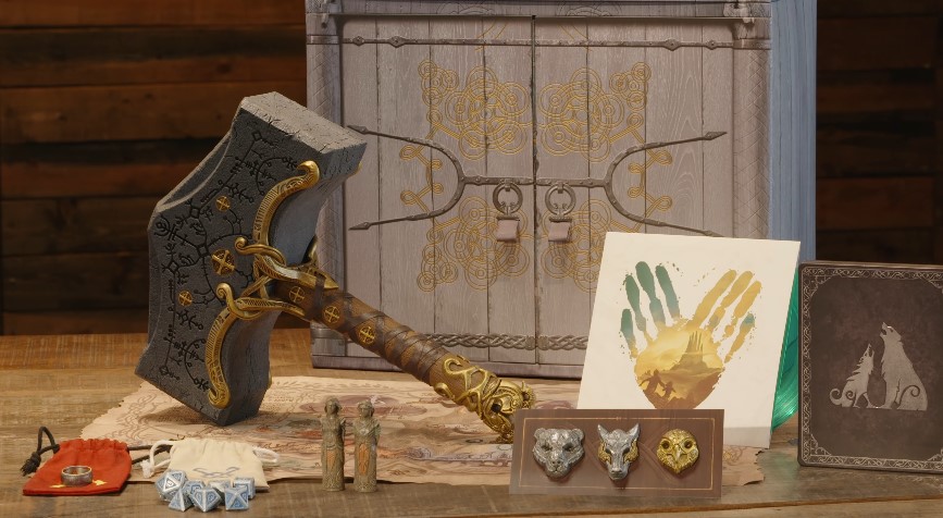 God of War Ragnarok – Collector’s Edition Comes with Mjolnir Replica