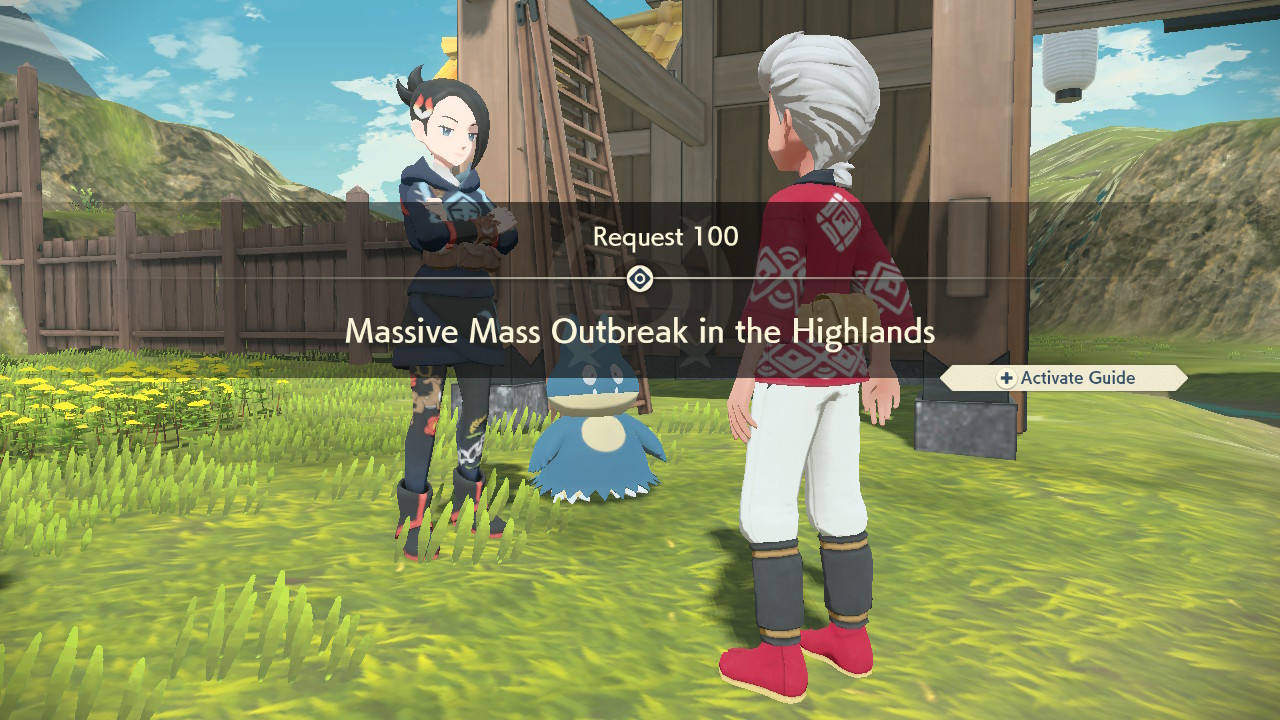 How to Complete the “Massive Mass Outbreak in the Highlands” Request (Request 100) in Pokemon Legends: Arceus