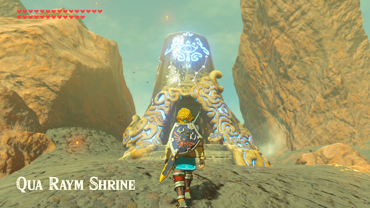 The Legend of Zelda Breath of the Wild: Qua Raym Shrine Guide