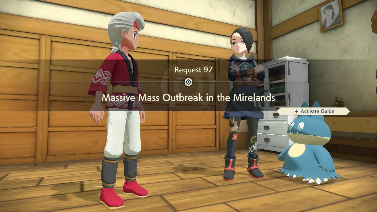 How to Complete the 'Massive Mass Outbreak in the Mirelands' Request (Request 97) in Pokemon Legends: Arceus