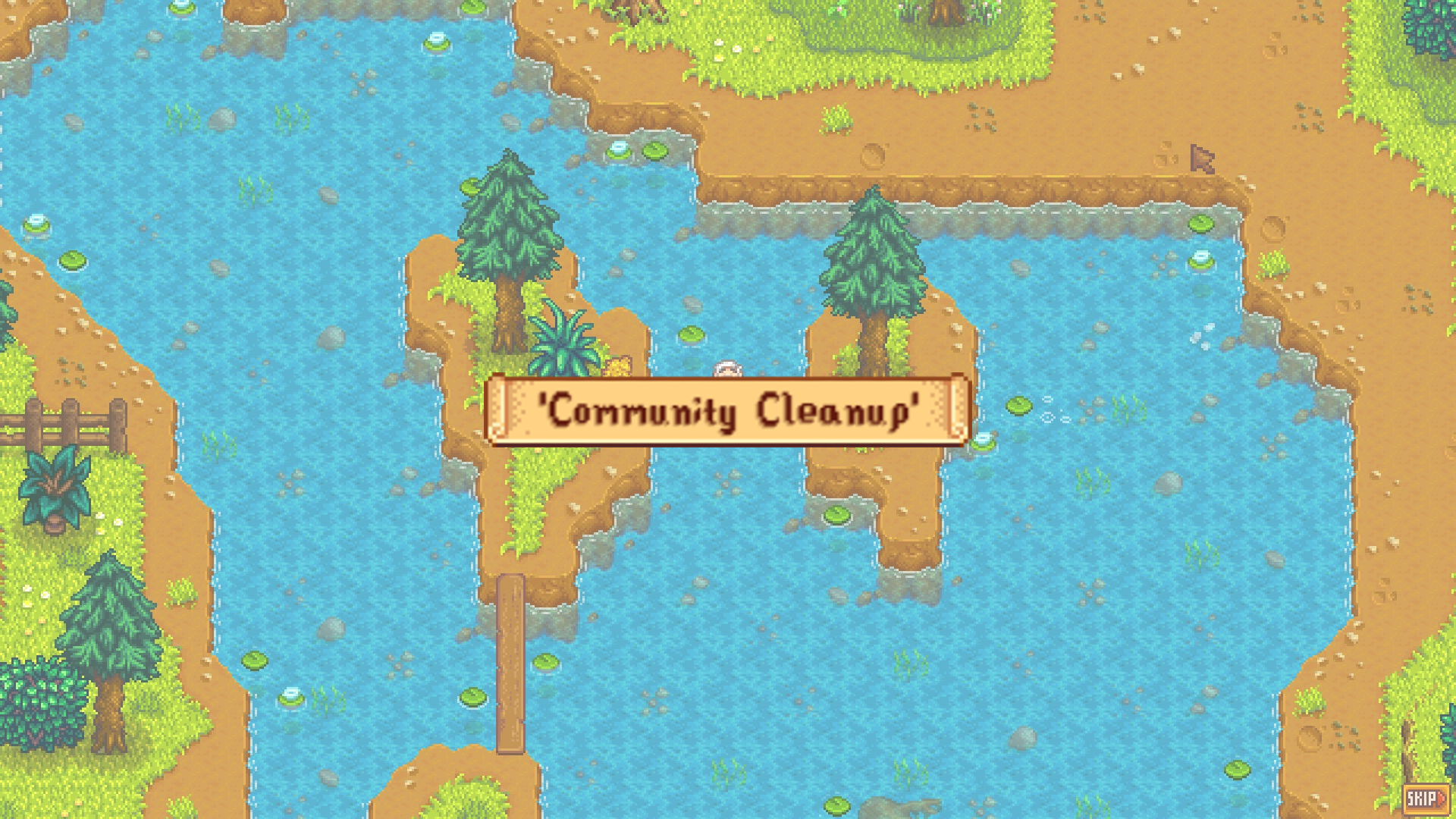 How to Complete the Community Cleanup Quest in Stardew Valley