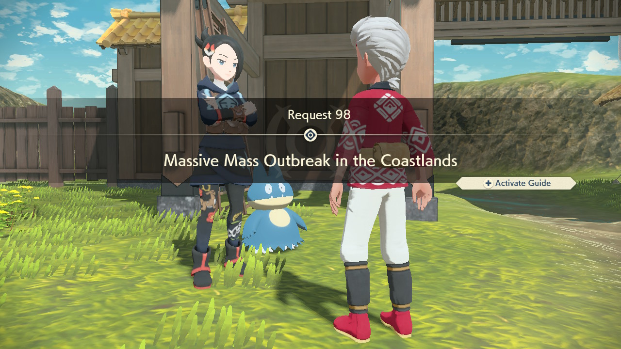 How to Complete the 'Massive Mass Outbreak in the Coastlands' Request (Request 98) in Pokemon Legends: Arceus