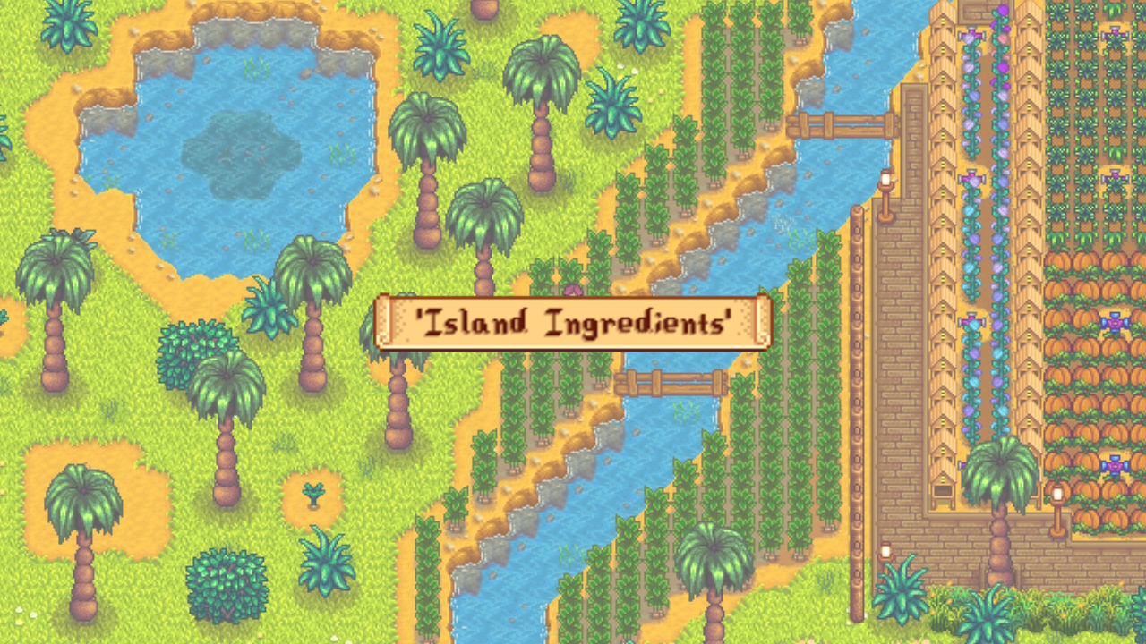 How to Complete the Island Ingredients Quest in Stardew Valley Player