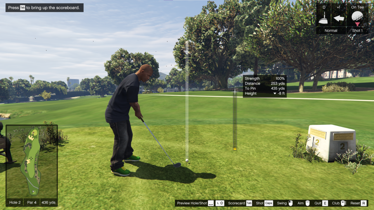 can t play golf gta 5 online