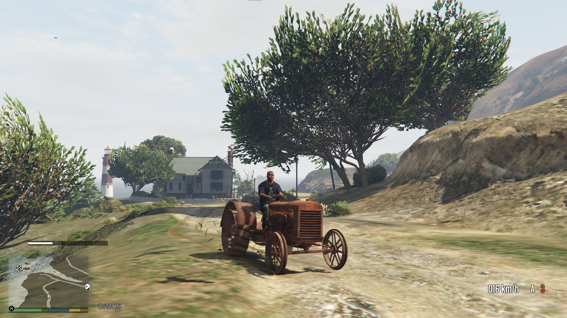 Where to find the Rusty Tractor in GTA 5
