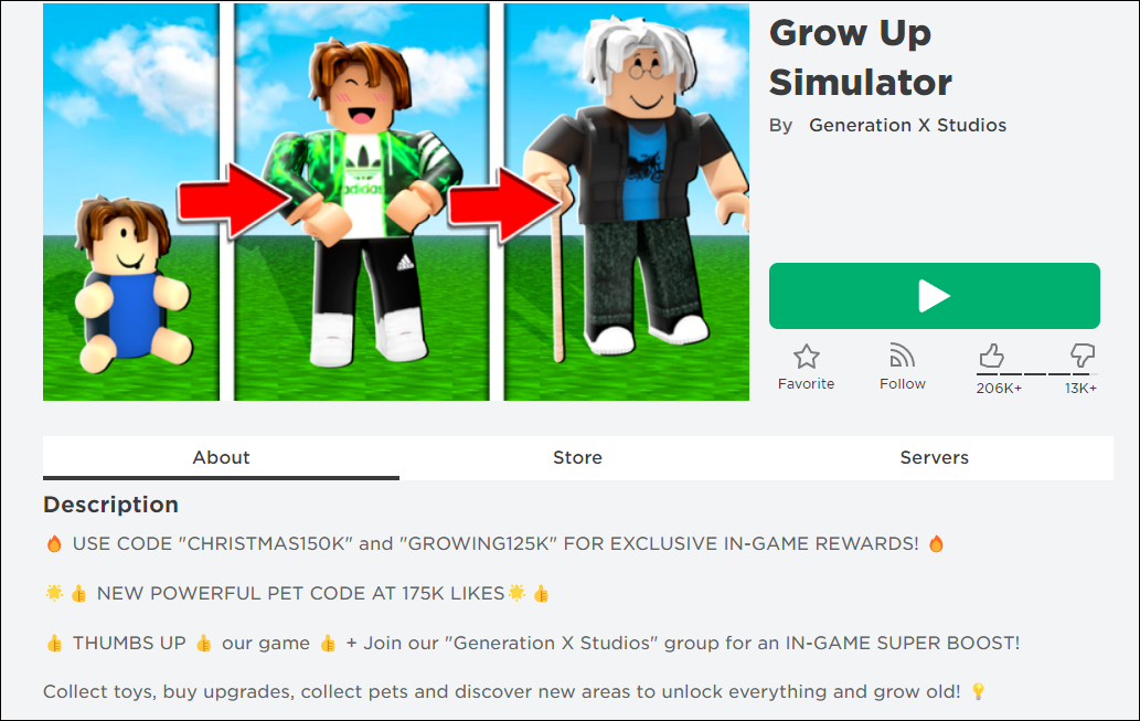 All Grow Up Simulator Codes(Roblox) - Tested October 2022