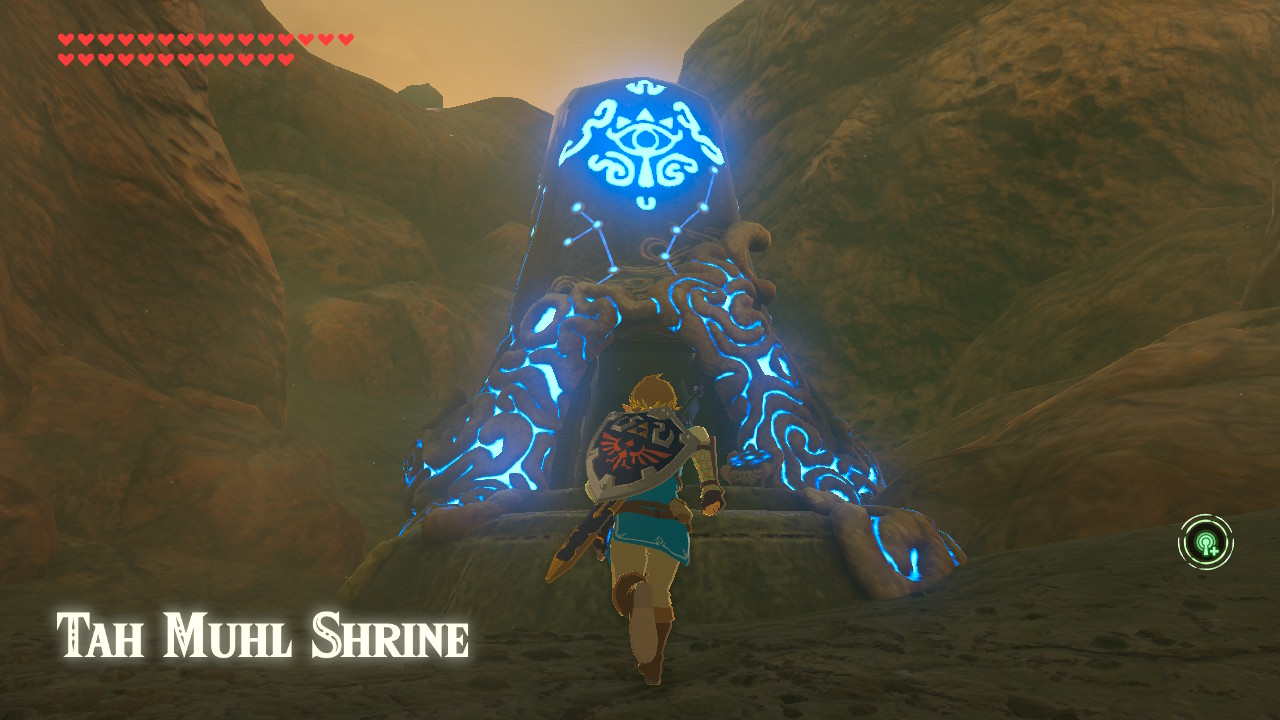The Legend of Zelda Breath of the Wild: Tah Muhl Shrine Guide