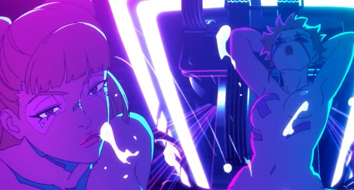 The Cyberpunk 2077 anime has a hyperviolent new trailer  PCGamesN