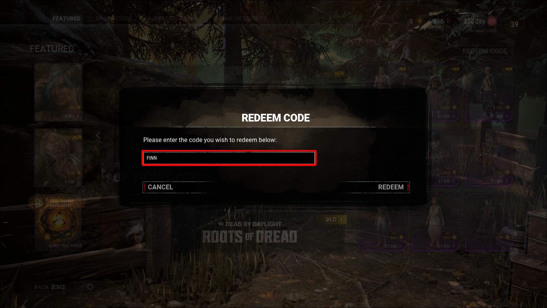 How to Enter Codes in Dead by Daylight4