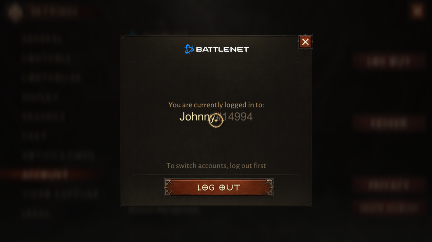 How to Switch Accounts in Diablo Immortal