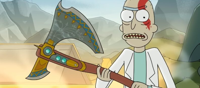 05 Rick and Morty God of War