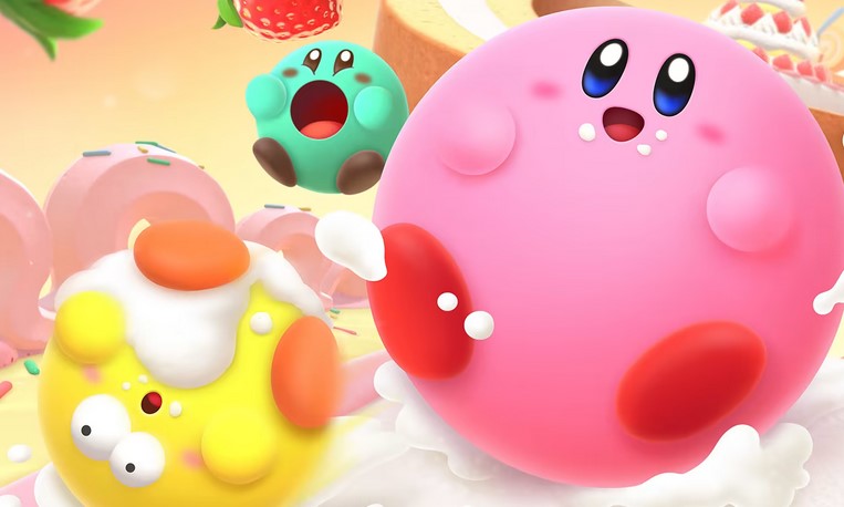 Get Rolling and Munching in New Trailer for Kirby’s Dream Buffet