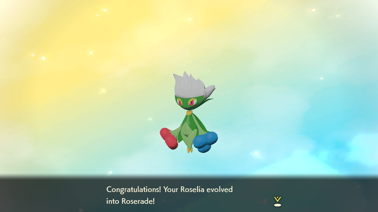 How to Evolve Roselia into Roserade in Pokemon Legends: Arceus