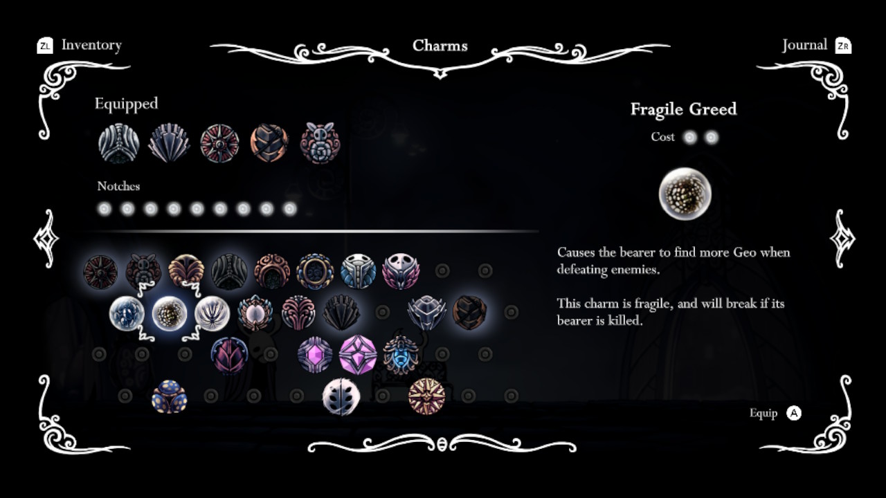 How to Obtain the Fragile Greed Charm in Hollow Knight