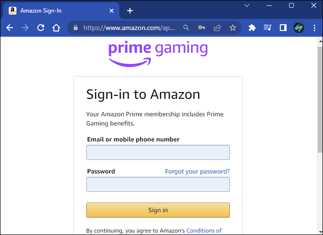 How to link Amazon Prime Gaming with Apex Legends 1