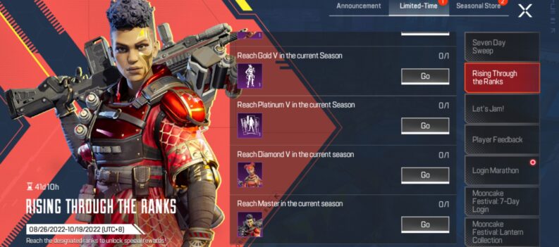 featured image apex legends mobile rising through the ranks limited time event